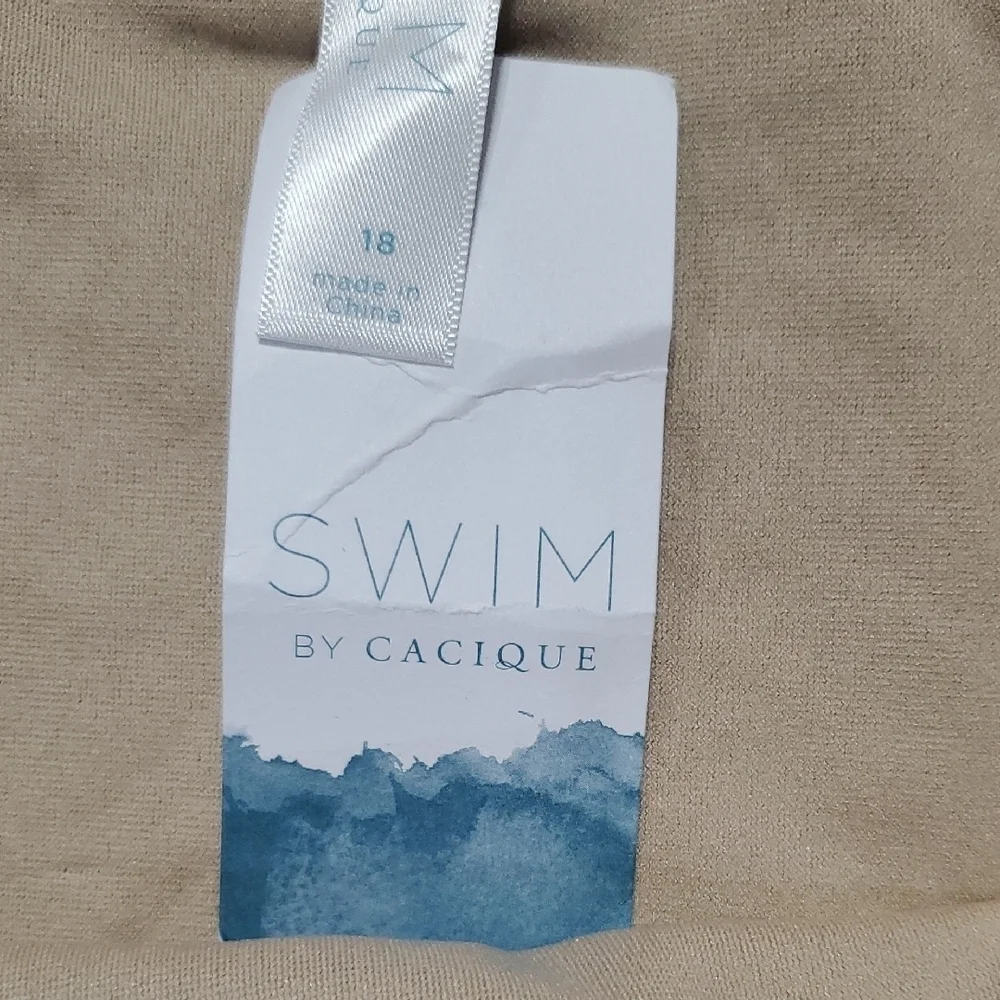 Cacique Teal Green Swimskirt Swimwear